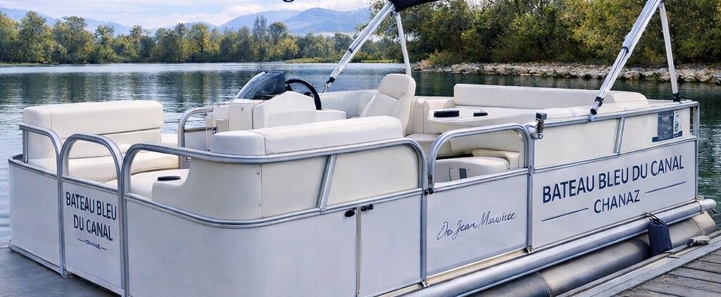 Le Jean Maurice, bateau ponton 8 places